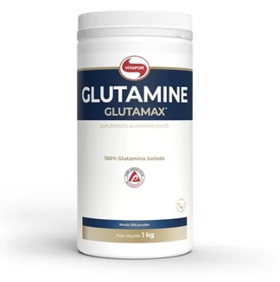 Glutamine 1kg Pura Glutamina Glutamax Vitafor